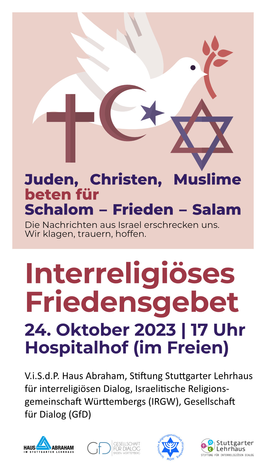 Interreligises Friedensgebet 1080x1920px